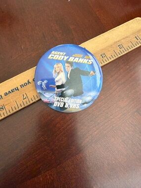 Vintage Agent Cody Banks Brooch